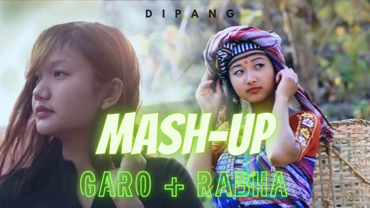 New Garo  Rabha Mash up remix song  Nie Aski   Paham ni dorai  mix  Dipang
