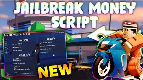 *NEW* JailBreak Script (PASTEBIN 2025) ( AUTOROB , INFINITE MONEY , AUTOFARM )