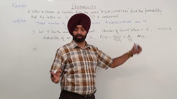 Best Free Lecture l Example l ICSE CLASS 12 MATH l PROBABILITY l L834