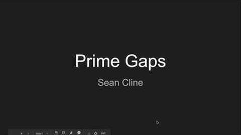 Prime Gaps - Part 1