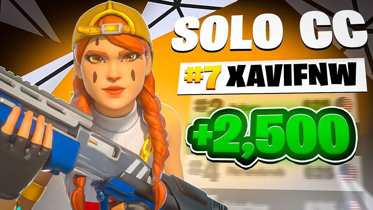 Вот как я финишировал в первой семерке на сольном турнире FNCS ($2500).