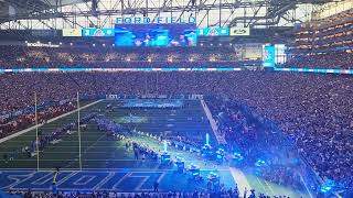 Detroit Lions vs Tampa Bucs, opening ceremony.  Sunday, Jan 21st, 2024. Playoff Game