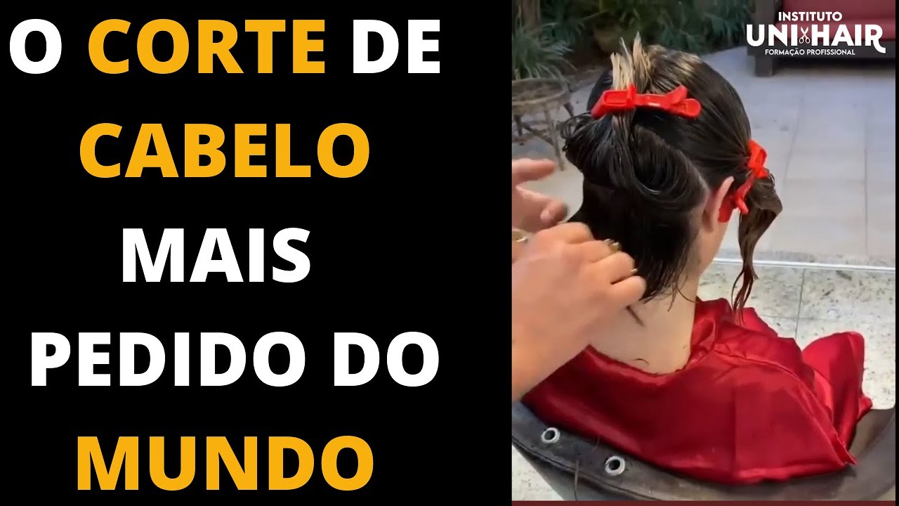 O CORTE DE CABELO MAIS BONITO E MAIS PEDIDO DO MUNDO - YouTube