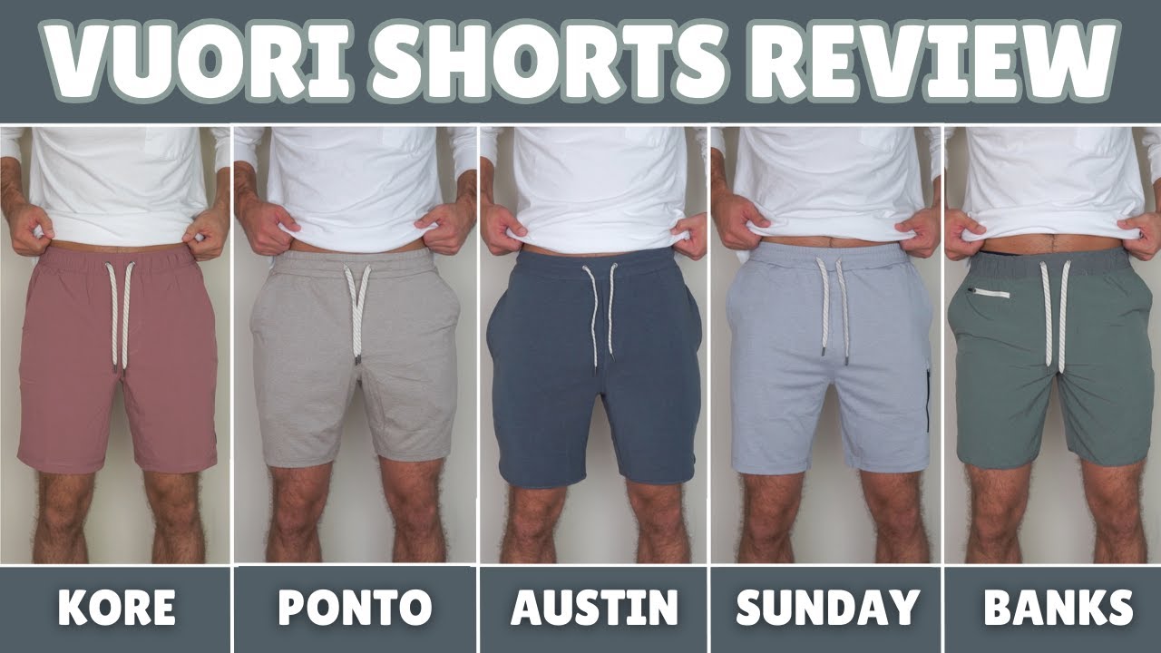 Ranking Vuori Shorts from Best to Worst 