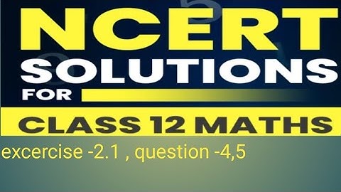 12th class math exercise 2.1 question -4,5 Inverse trigonometry function