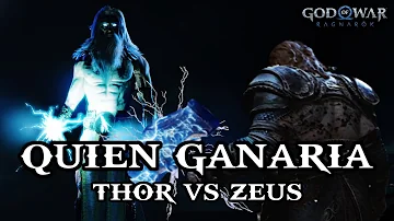 ¿Quién gana Thor o Zeus?