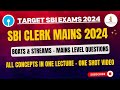 Boats and Streams full chapter in one video for SBI Clerk Mains 2024 | Important Problems &amp; Tricks