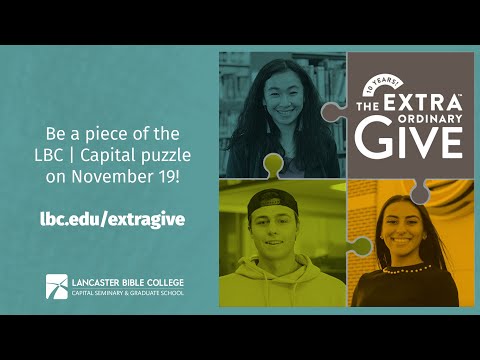 Meet our students, who are pieces of the LBC | Capital puzzle! | Extraordinary Give 2021