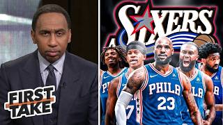 FIRST TAKE | Stephen A. believes LeBron's Ring No. 5 is waiting with the Philadelphia 76ers