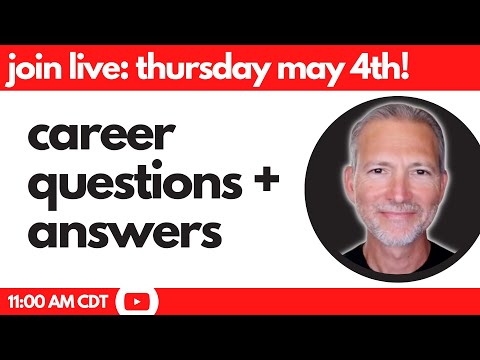 Career Coaching 🔴 Live Office Hours with Andrew LaCivita