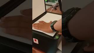 Tips for photo copying F4 paper using an A4 printer #shorts