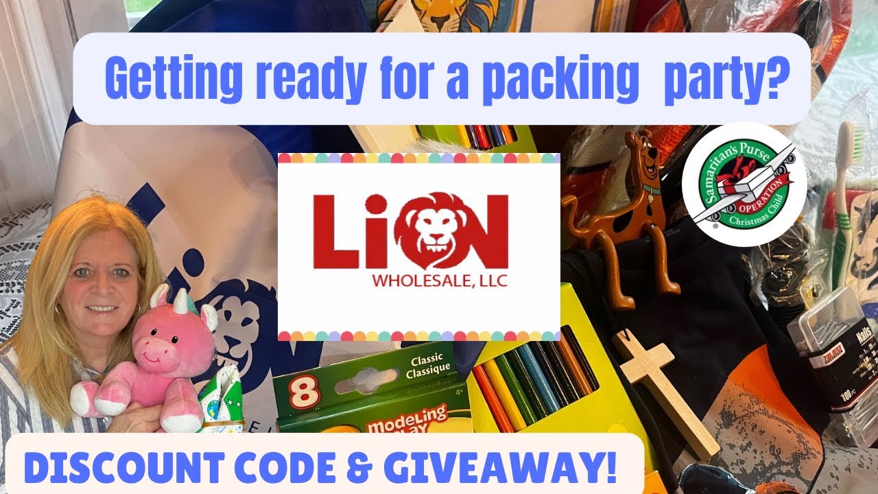 Обзор Lion Wholesale для Operation Christmas Child — дочитайте до конца, чтобы получить сладкий с...