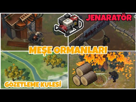 MEŞE ORMANLARI - JENARATÖR YAPIP GÖZETLEME KULESİNİ AÇTIK