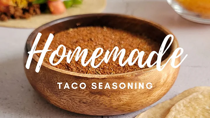 HOMEMADE TACO SEASONING | RECIPE FOR TACO SEASONING MIX