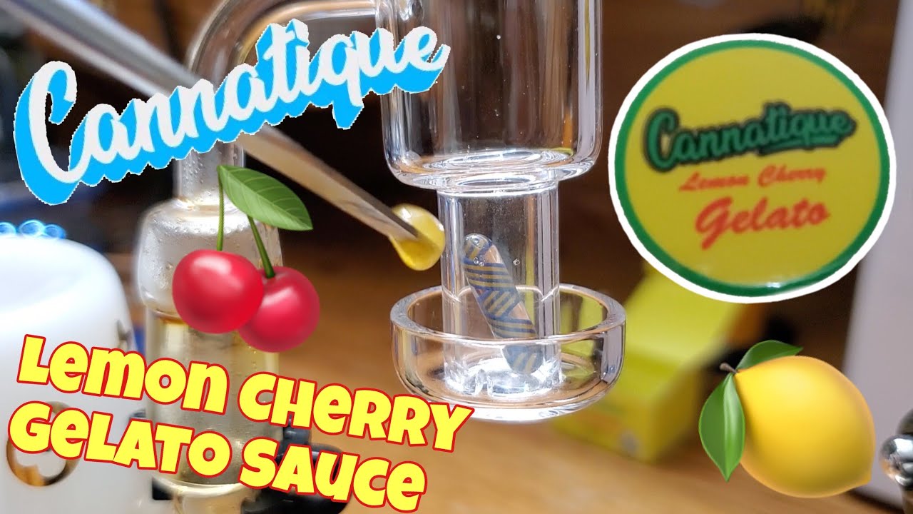 Cannatique Lemon Cherry Gelato Sauce 🍋🍒| Review🔥|