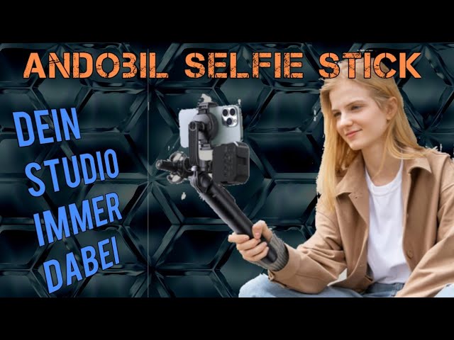 andobil Magnet Selfie Stick Stativ für MagSafe, Stabil, vielseitig und  hochwertig 