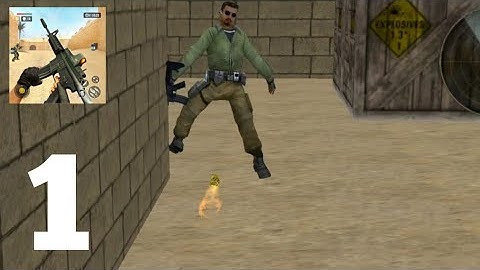 FPS Commando Secret Mission - Gameplay Part 1 - DUSTOWN Level 1-5