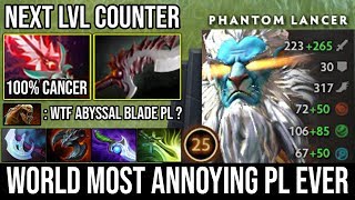 World Most Annoying PL Ever | 100% Cancer Meta Infinite Bash & Lifesteal with Abyssal Blade DotA 2 screenshot 2