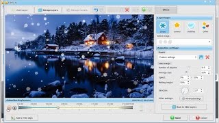 Realistic Falling Snow Animation – How to Add Snow Effect to Pictures & Videos screenshot 3