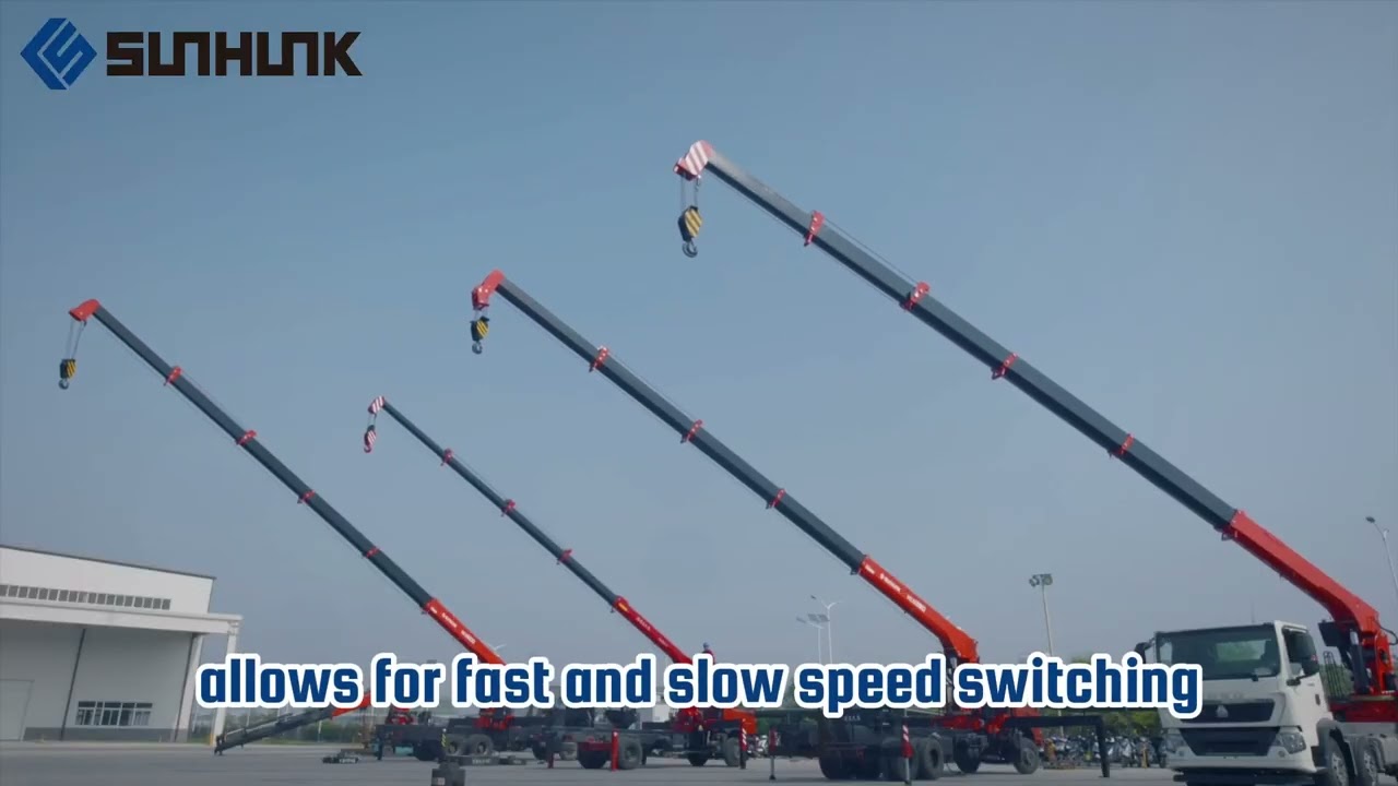 SUNHUNK High-End Truck-Mounted Cranes: World Brand, Made with Chinese 'Quality'