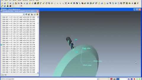Machining Drill Point simulation by vericut