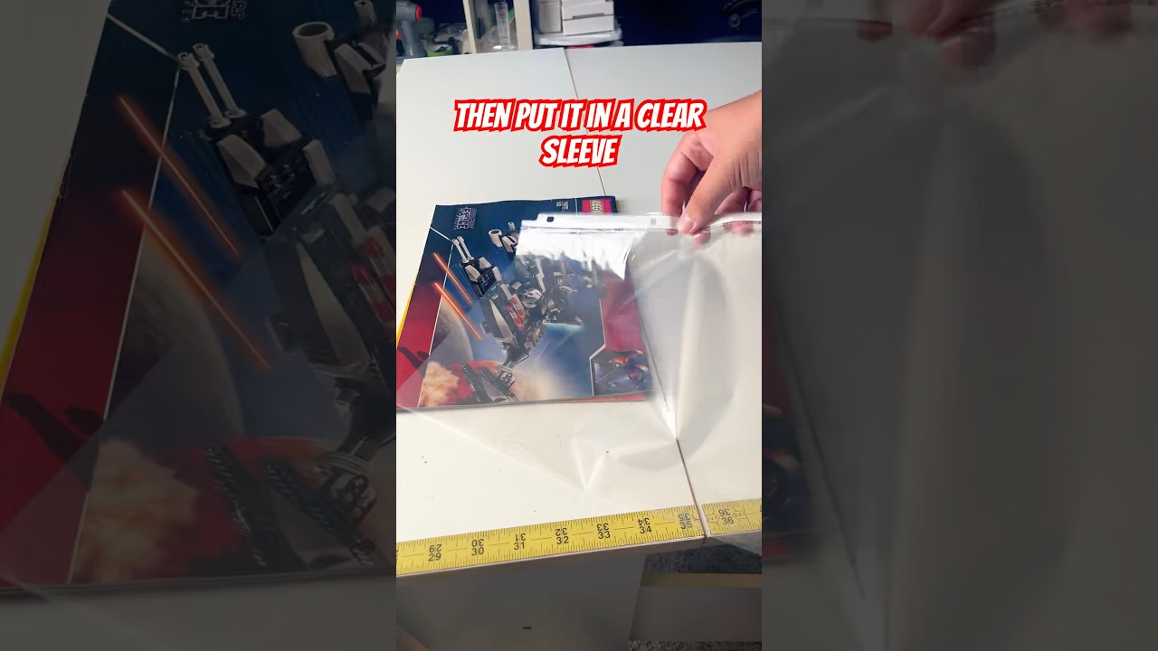 Keeping your instruction manuals in the best condition 