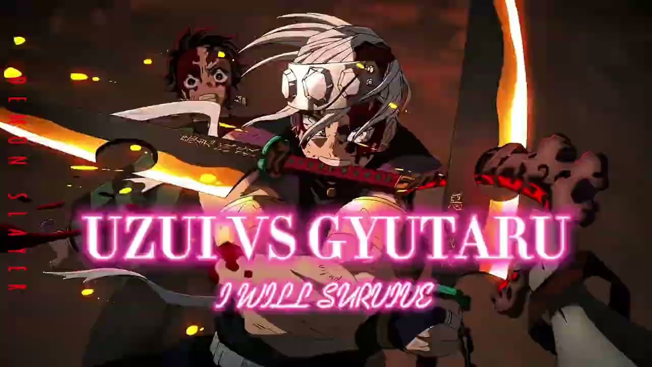 Uzui vs Gyutaro | “I Will Survive” – Demon Slayer AMV (4K Edit)