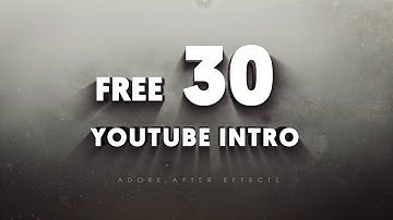30 FREE Youtube Intro Templates for After Effects