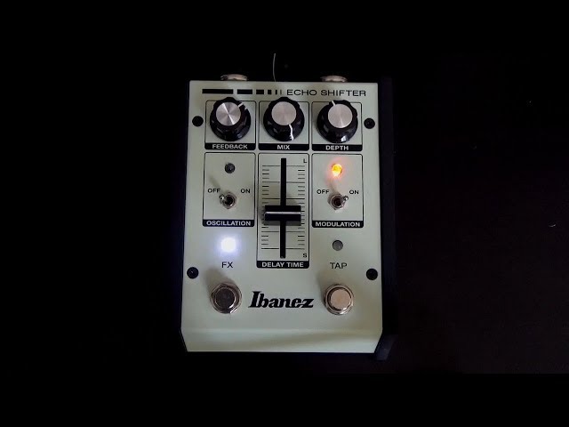 Ibanez Echo Shifter ES2 Analog Delay Demo - YouTube