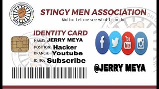 How to make stingy Men association of Nigeria 🆔 card screenshot 5