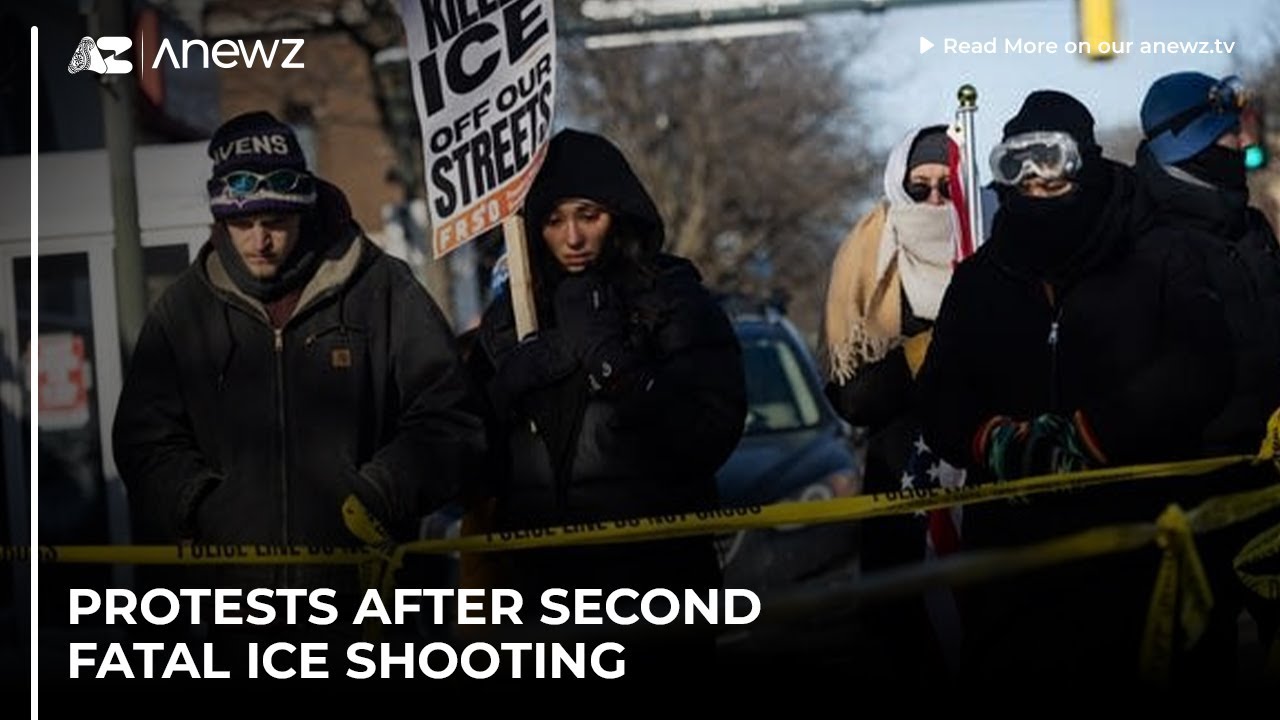 Protests after second fatal ICE shooting
