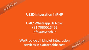ussd integration in php