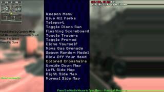 CoD 4 Cynders Mod Menu Review + Crossfire Out of Map