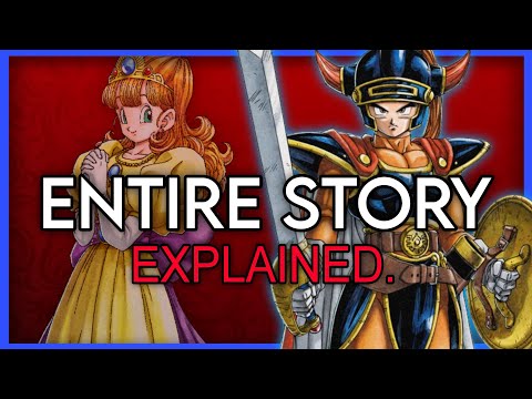 Dragon Quest I - Entire Story Explained | Cinematic Retelling (HD2D)