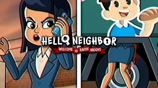 Death of a Realtor (Deleted Moment) in Welcome To Raven Brooks \& Hello Neighbor Animated Series