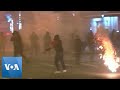 Moroccan Fans Clash with Police in Brussels After World Cup Defeat | VOA News