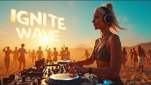 IGNITE WAVE – Neuro Cataclysm – (Official Techno EDM Music Video 2025) | AI Cinematic