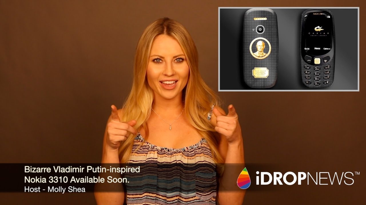 Bizarre Vladimir Putin-inspired Nokia 3310 Available Soon