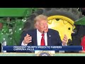 President Trump visits Wisconsin, highlights support for farmers