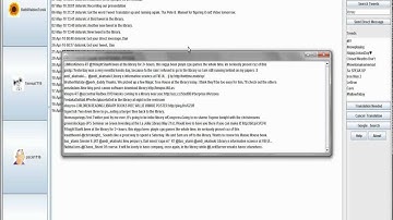 MCCC class project Tweet Translator CIS 111b (Prof. DR. Martin Kendal)