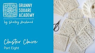 Granny Square Academy by Shelley Husband Part 8 Cluster Claire