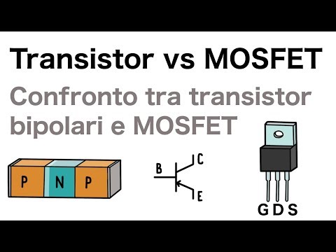 Video: Differenza Tra MOSFET E BJT