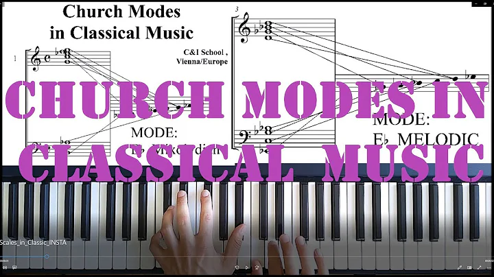CHURCH MODES IN CLASSICAL MUSIC