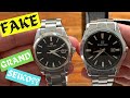 FAKE GRAND SEIKO??!! Real GS vs. Fake GS