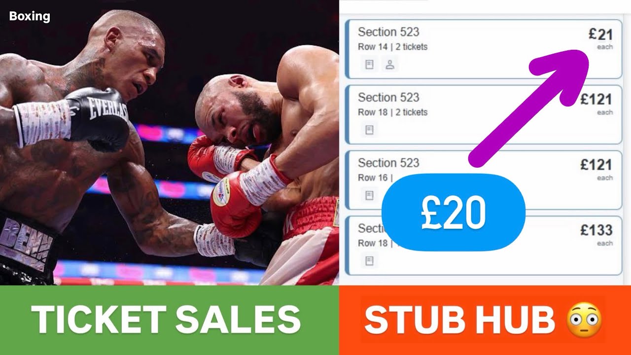 What Do Eubank Benn 2 Ticket Sales Say About UK Boxing? 📉 - YouTube
