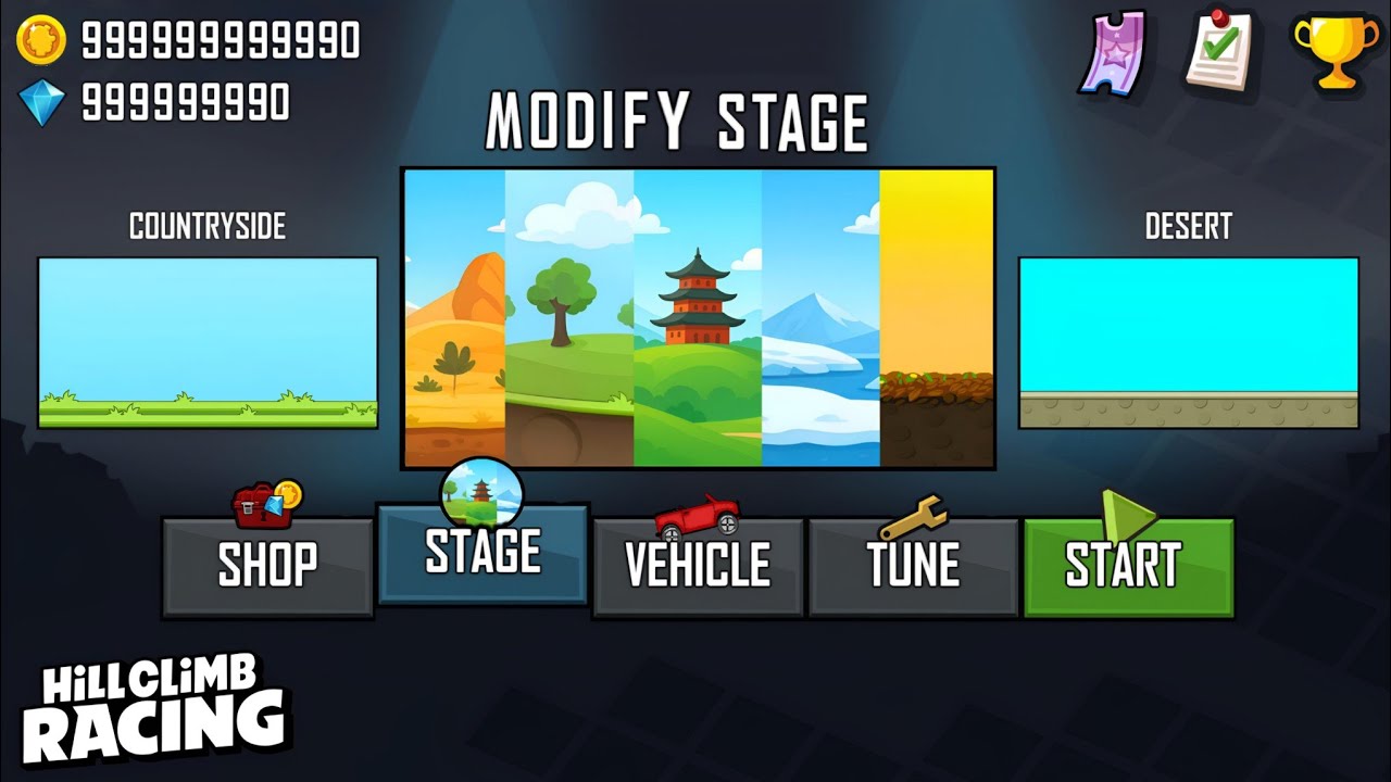 Hill Climb Racing: оригинальные карты против модифицированных карт 2025 года