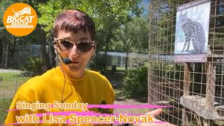 It’s Singing Sunday with Lisa and Carole at Big Cat Rescue 03 19 2023 as Lisa sings to Beacher!