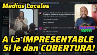 🚨 Medios Panameños 🇵🇦 NO Cubrieron La Marcha contra MINERA PANAMÁ Pero SÍ La de María Corina Machado