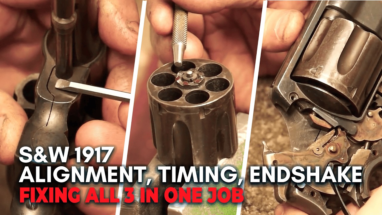 S&W 1917 Revolver Masterclass: Full Disassembly, Polishing, Hand Fitting, and Tune-Up | AGI