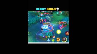 Hanabi Melts Tanky Enemies Like Butter 🔥 #hanabi #mobilelegends #mlbb #kemco #motsu #tamaki #tomoe